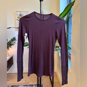 Women’s Lululemon Long Sleeve Maroon